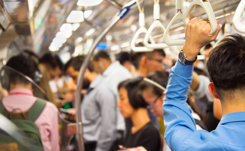 Singapore subway train