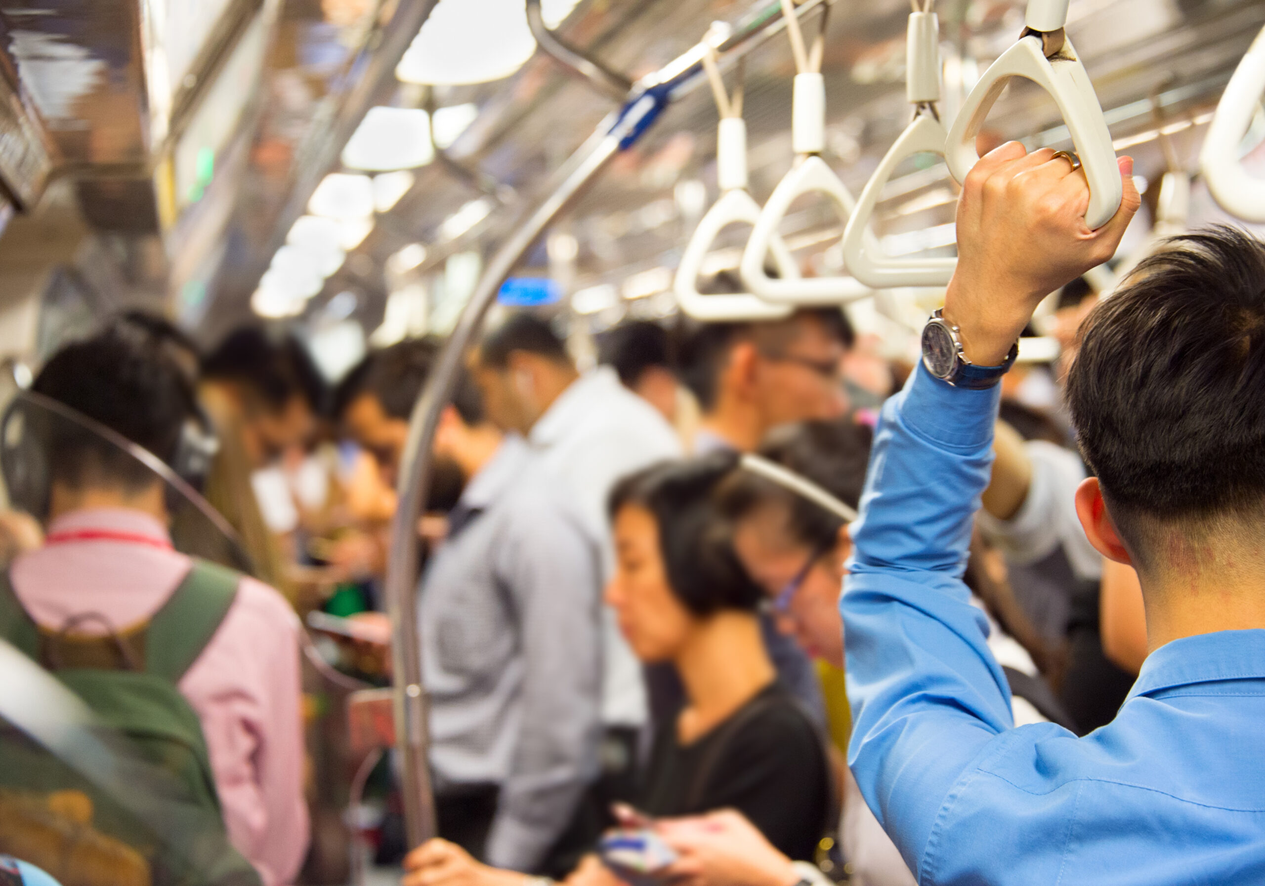 Singapore subway train