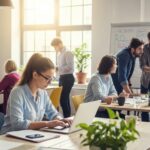 Flexible workplace network connecting meeting rooms, coworking spaces and hot desks