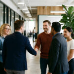 Purpose of the office focused on collaboration, human connection and flexible working
