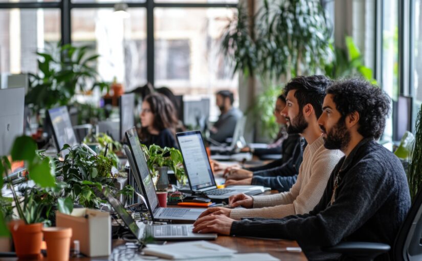 Flexible workplace network connecting meeting rooms, coworking spaces and hot desks