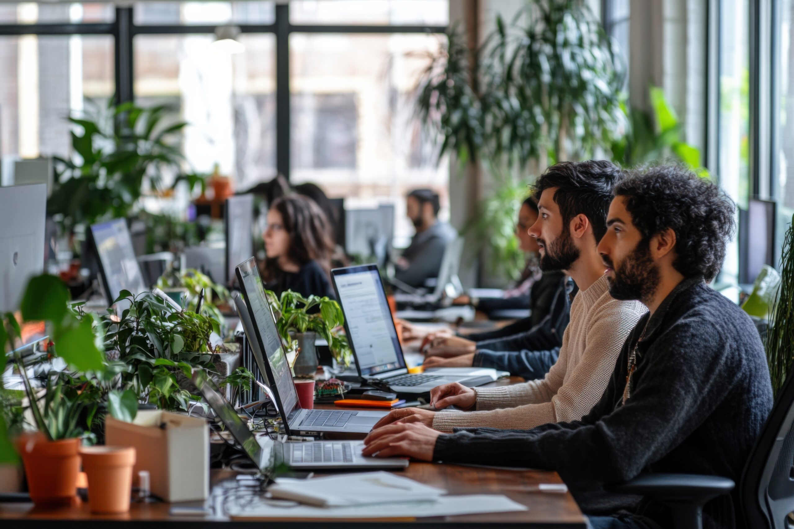 Flexible workplace network connecting meeting rooms, coworking spaces and hot desks