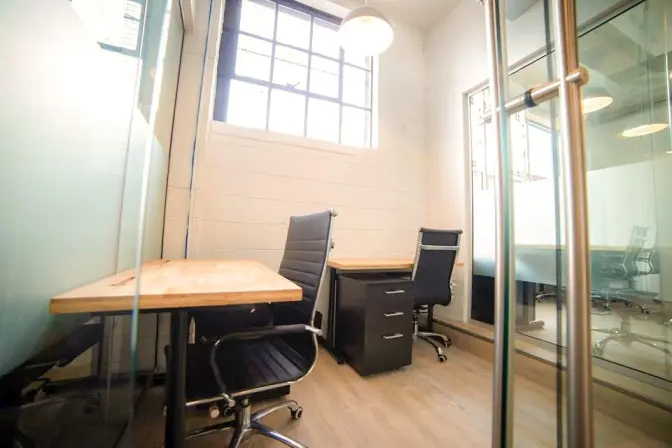 2-Person Office with Windows