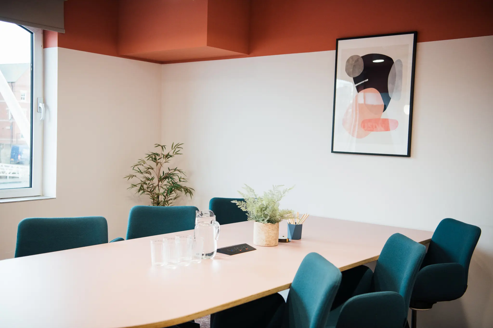 St Mary's Suite, 6 Person Boardroom at East Coast House, York 