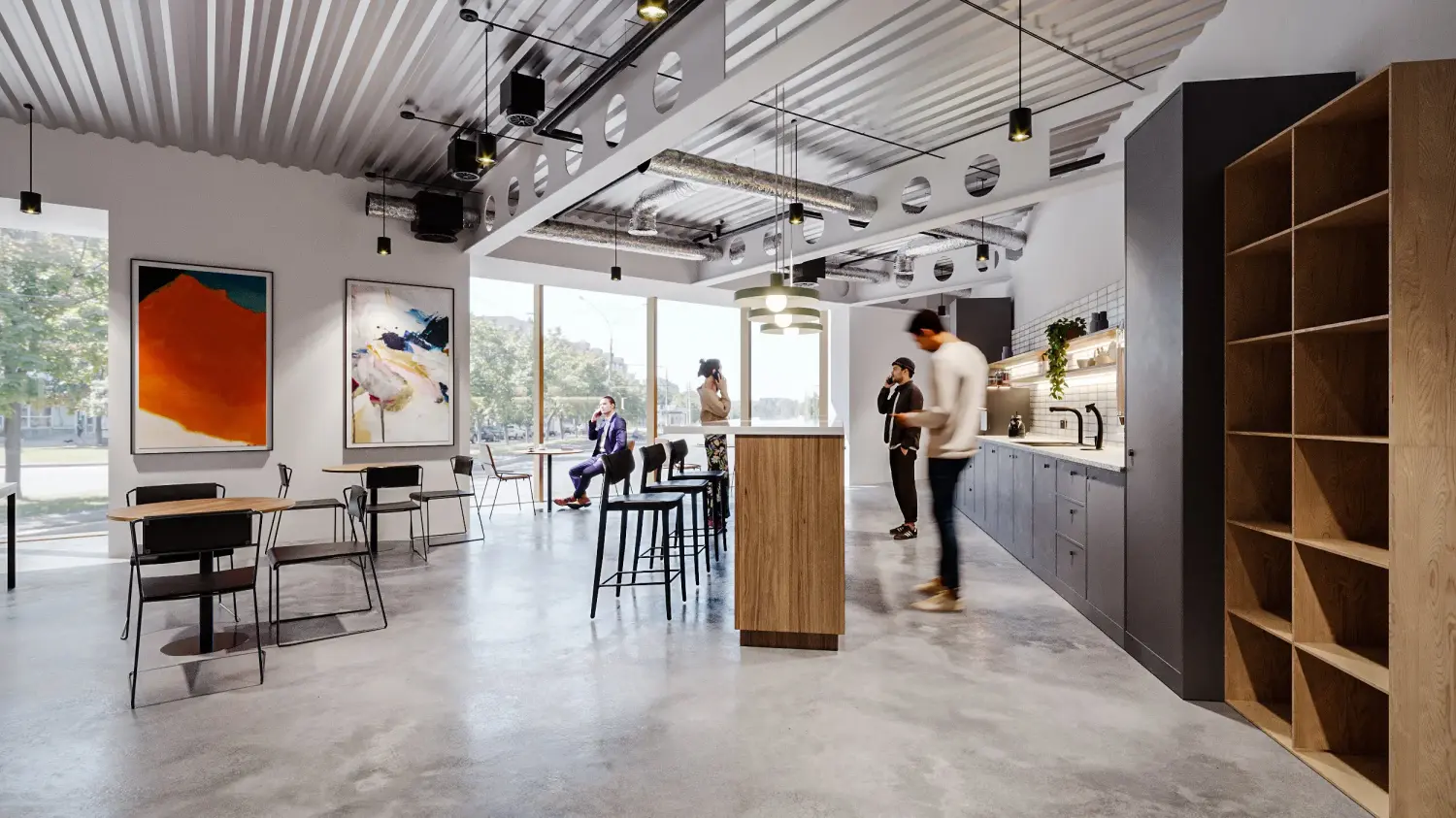 Private day office 