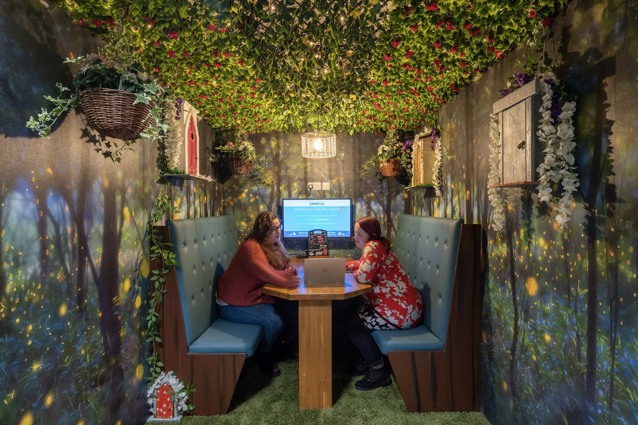 Fairy Booth at DeskLodge Beacon Tower (4 people)