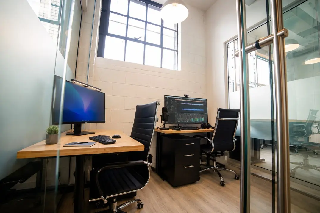 2-Person Office with Windows