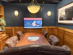 The Captain's Table Meeting Room at DeskLodge House (5 people)